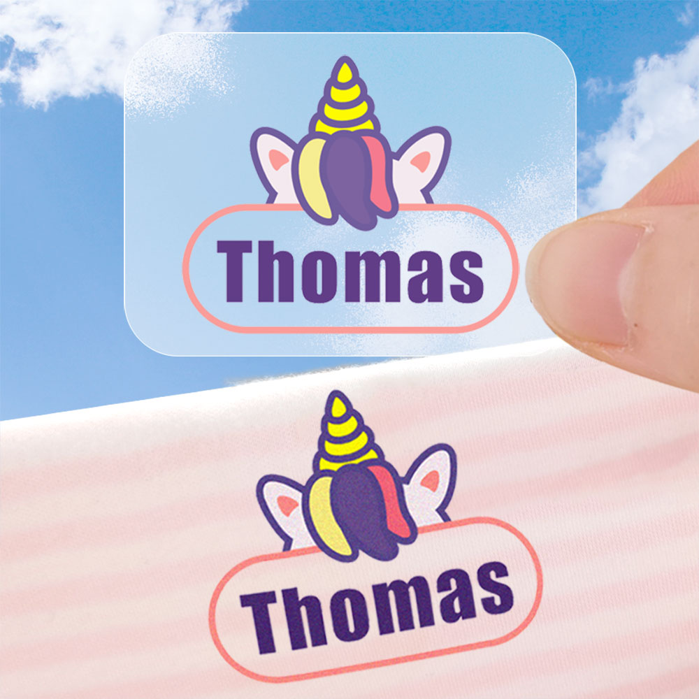 Sewing Label - Custom Iron on Name Sticker Personlized