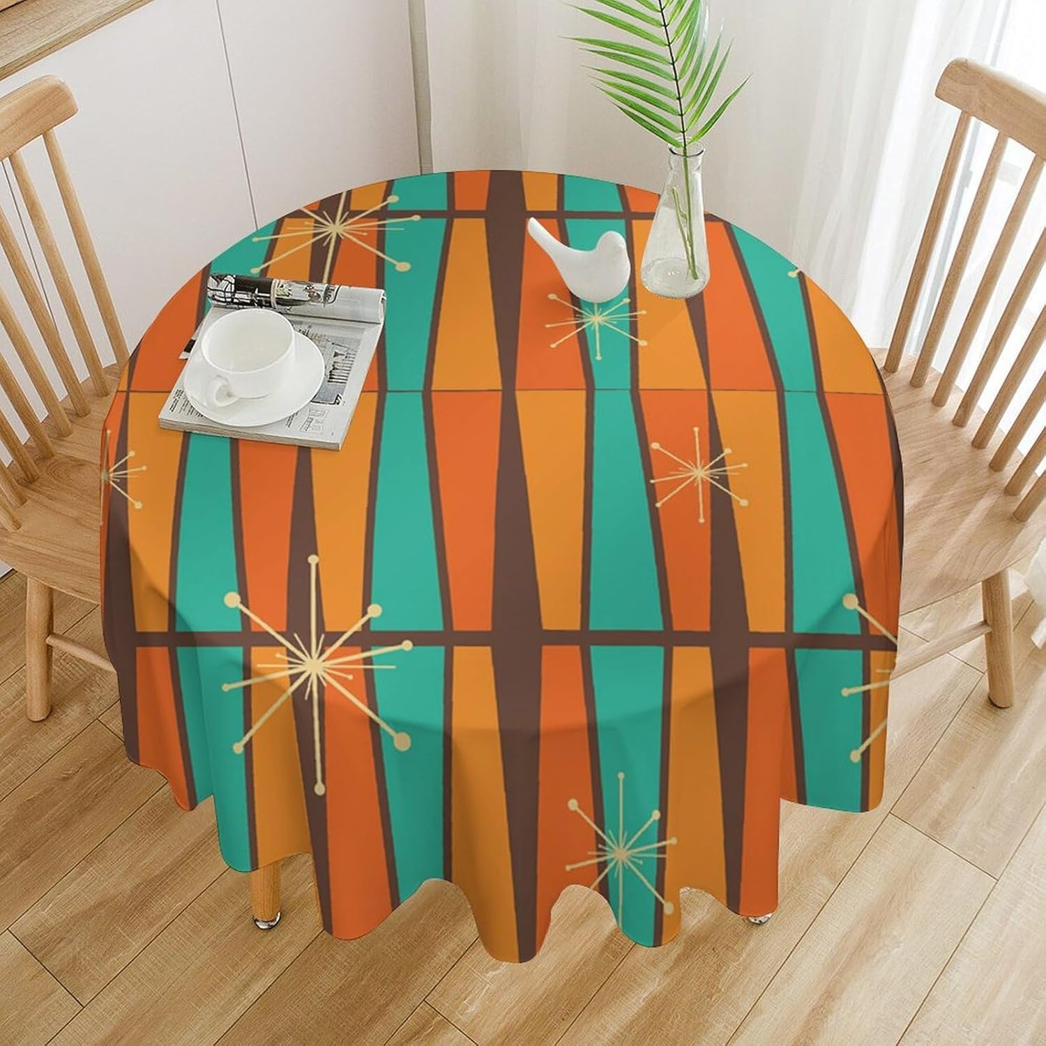 Mid Century Modern Orange Yell - Century Textile & Sewing Supply Photos 评论和价格