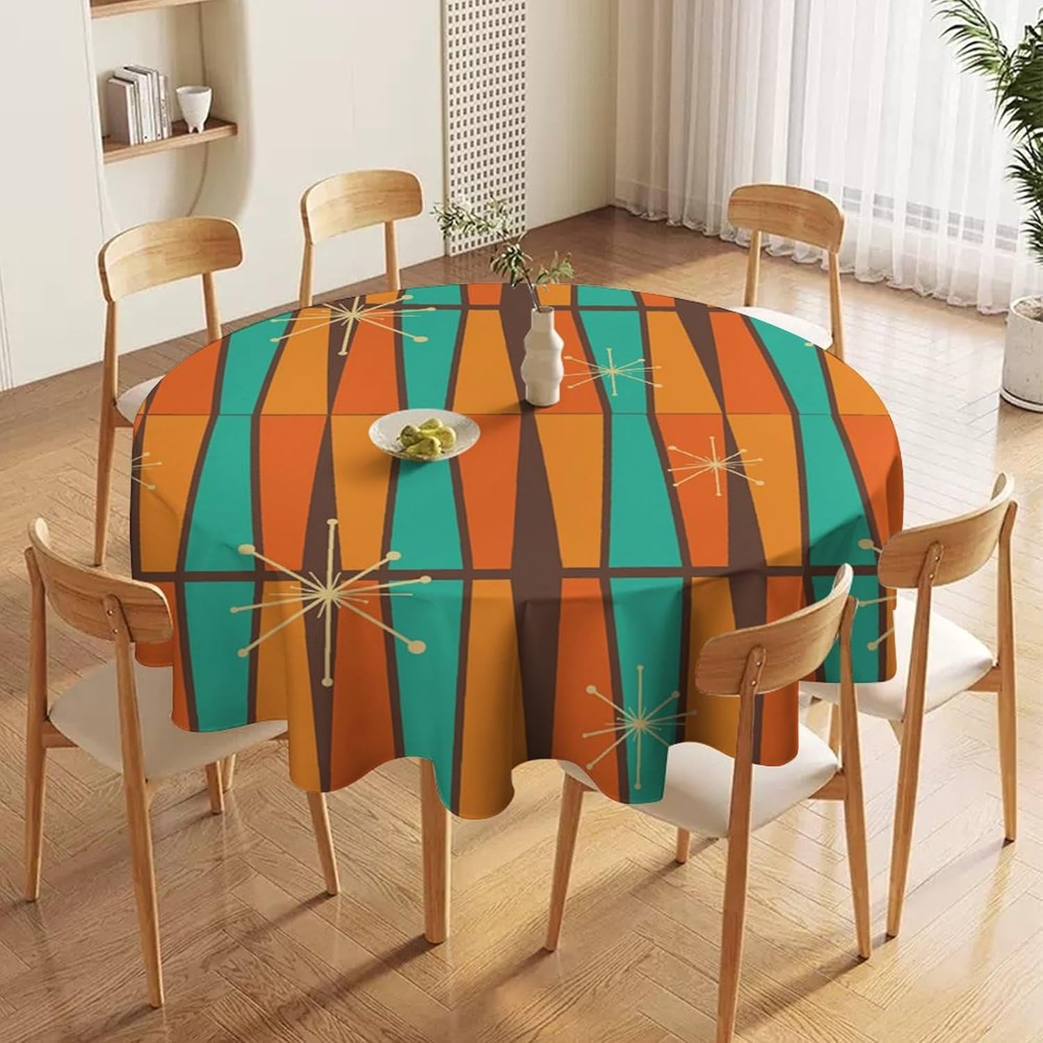 Mid Century Modern Orange Yell - Century Textile & Sewing Supply Photos 评论和价格