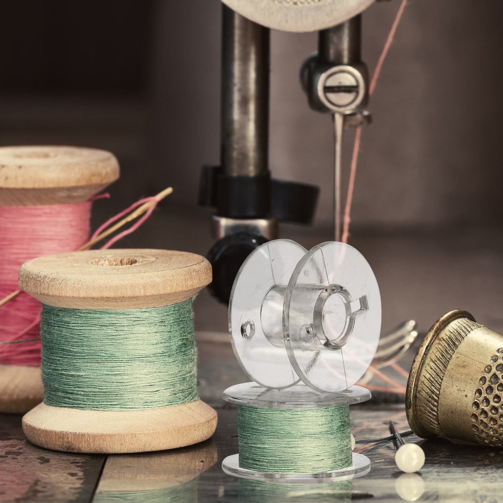 1Set Sewing Bobbins Storage Bo - Thread Bobbins Empty 评论和价格