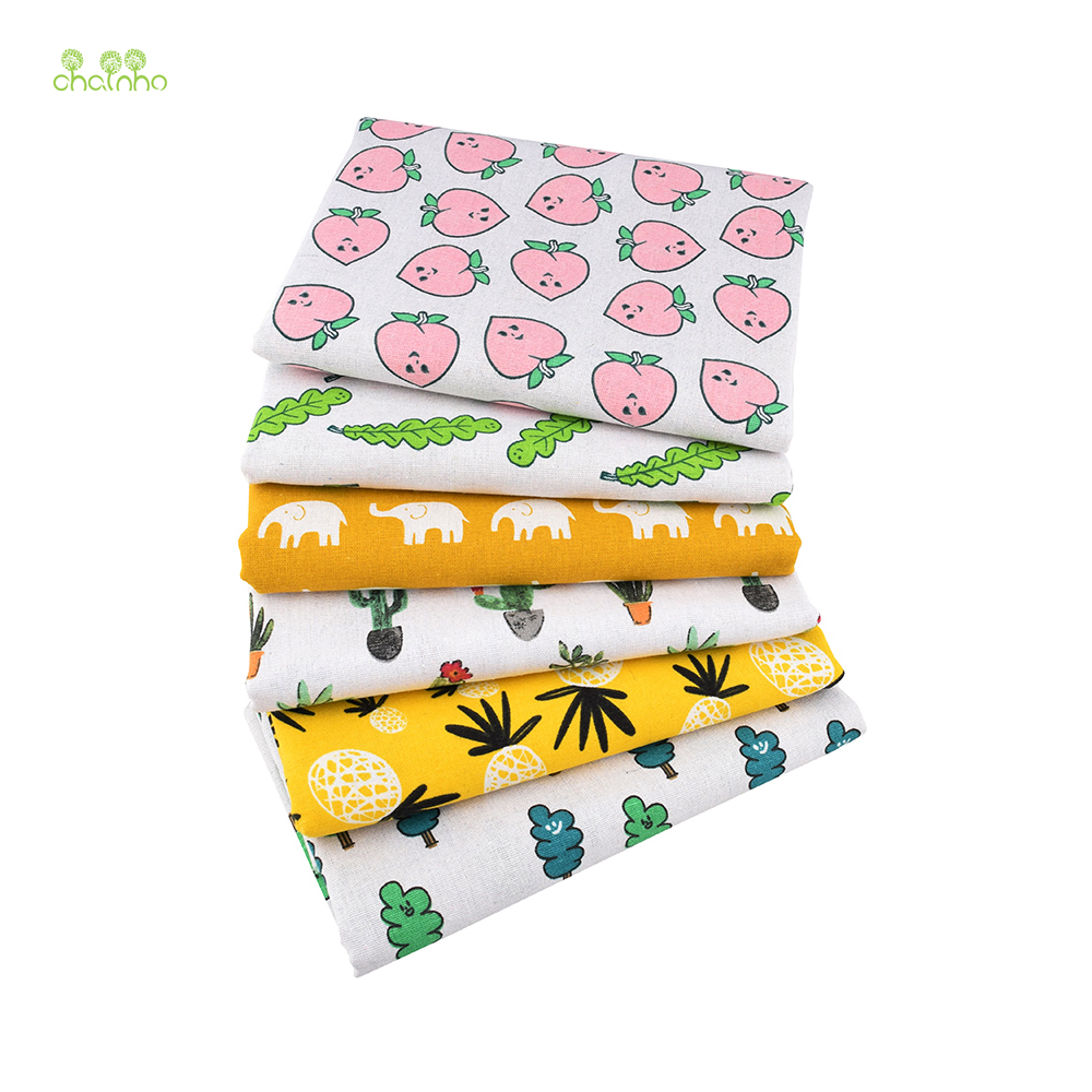 Chainho,Printed Cotton Linen F - Sewing Geotextile Fabric 评论和价格