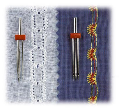 1pcs German Schmetz Household  - Twin Needle Stretch 评论和价格