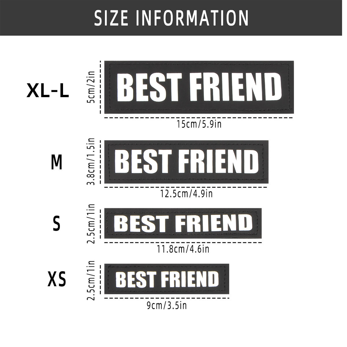 Custom Dog ID Tags For Harness - Sewing Label 评论和价格