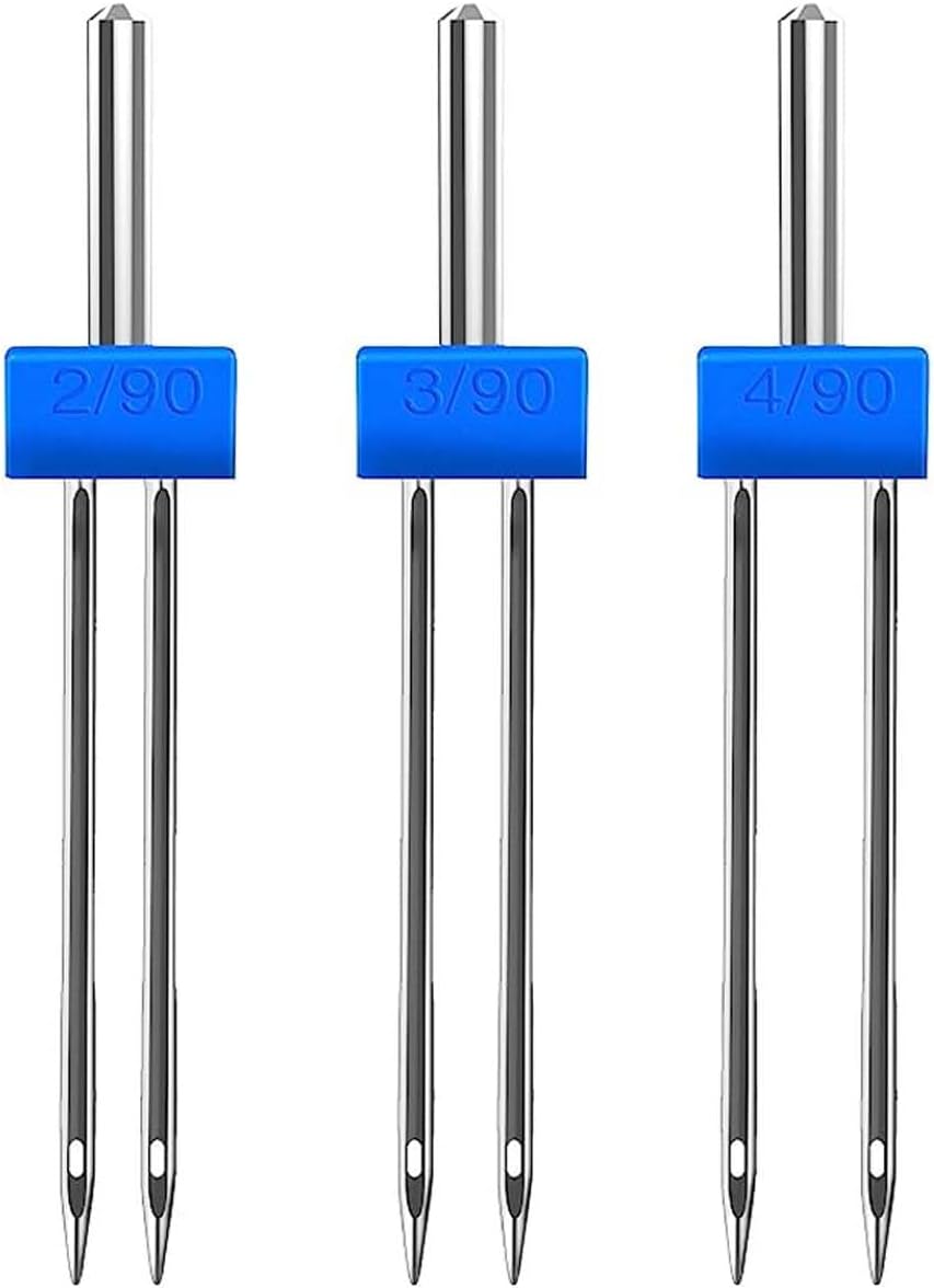 9PCS Sewing Machine Needles Do - Twin Needle Stretch 评论和价格