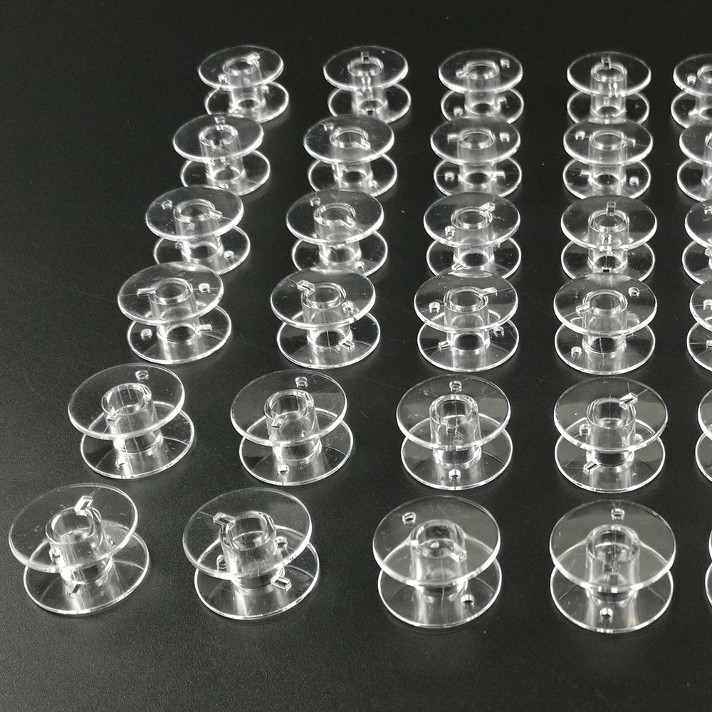 50Pcs Plastic Empty Wire Spool - Thread Bobbins Empty 评论和价格