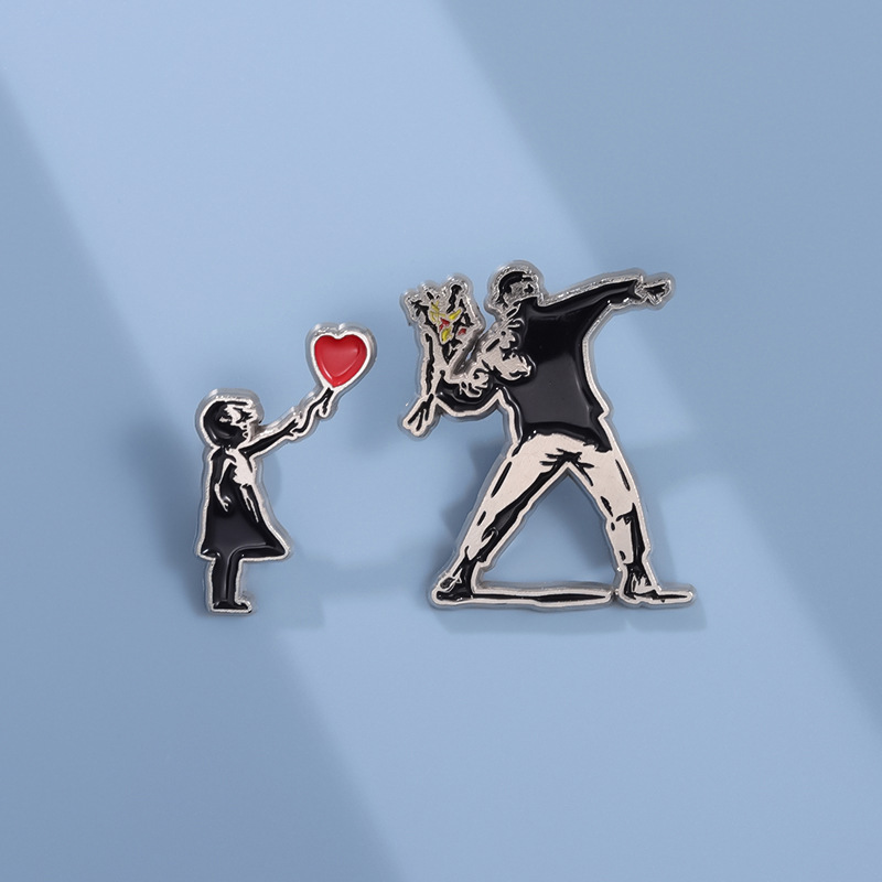5 Styles Sculpture Enamel Pins - Sewing Label 评论和价格