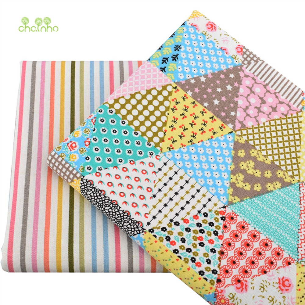 Chainho,Printed Cotton Linen F - Sewing Geotextile Fabric 评论和价格