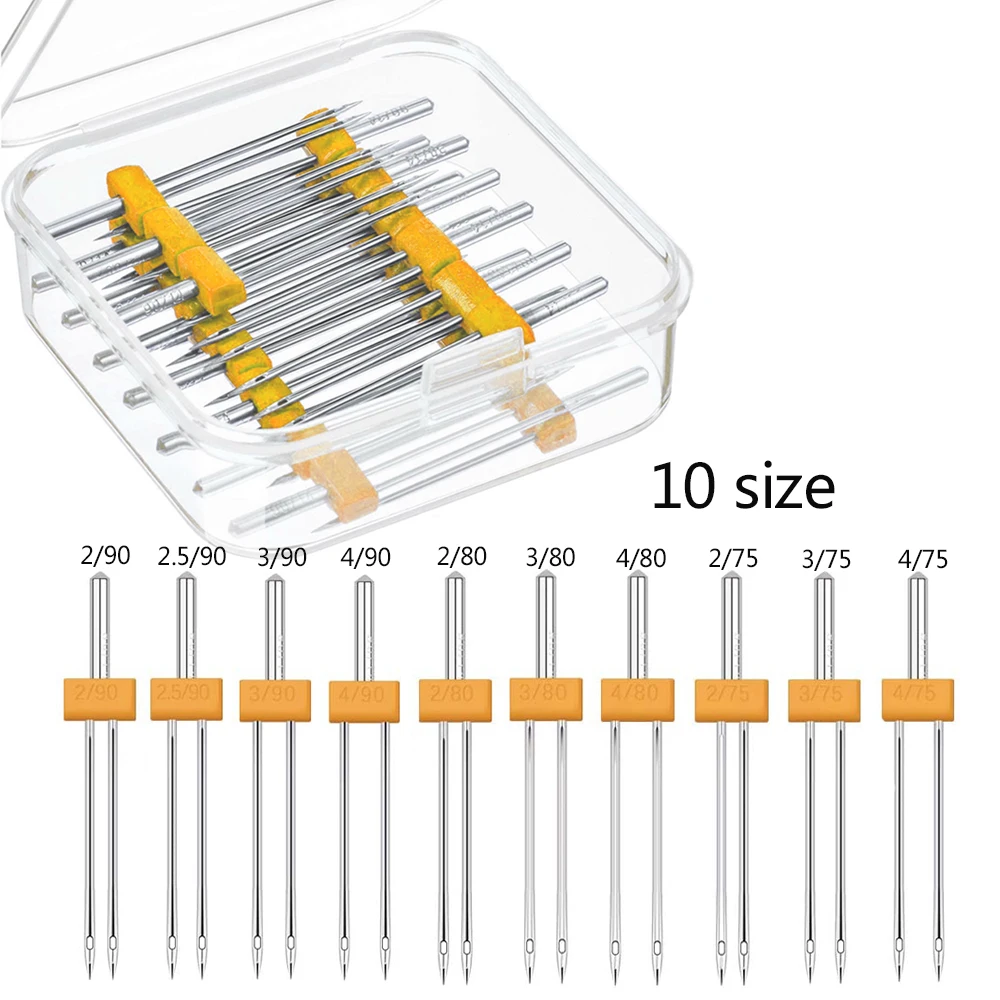 10PCS Sewing Machine Twin Need - Twin Needle Stretch 评论和价格
