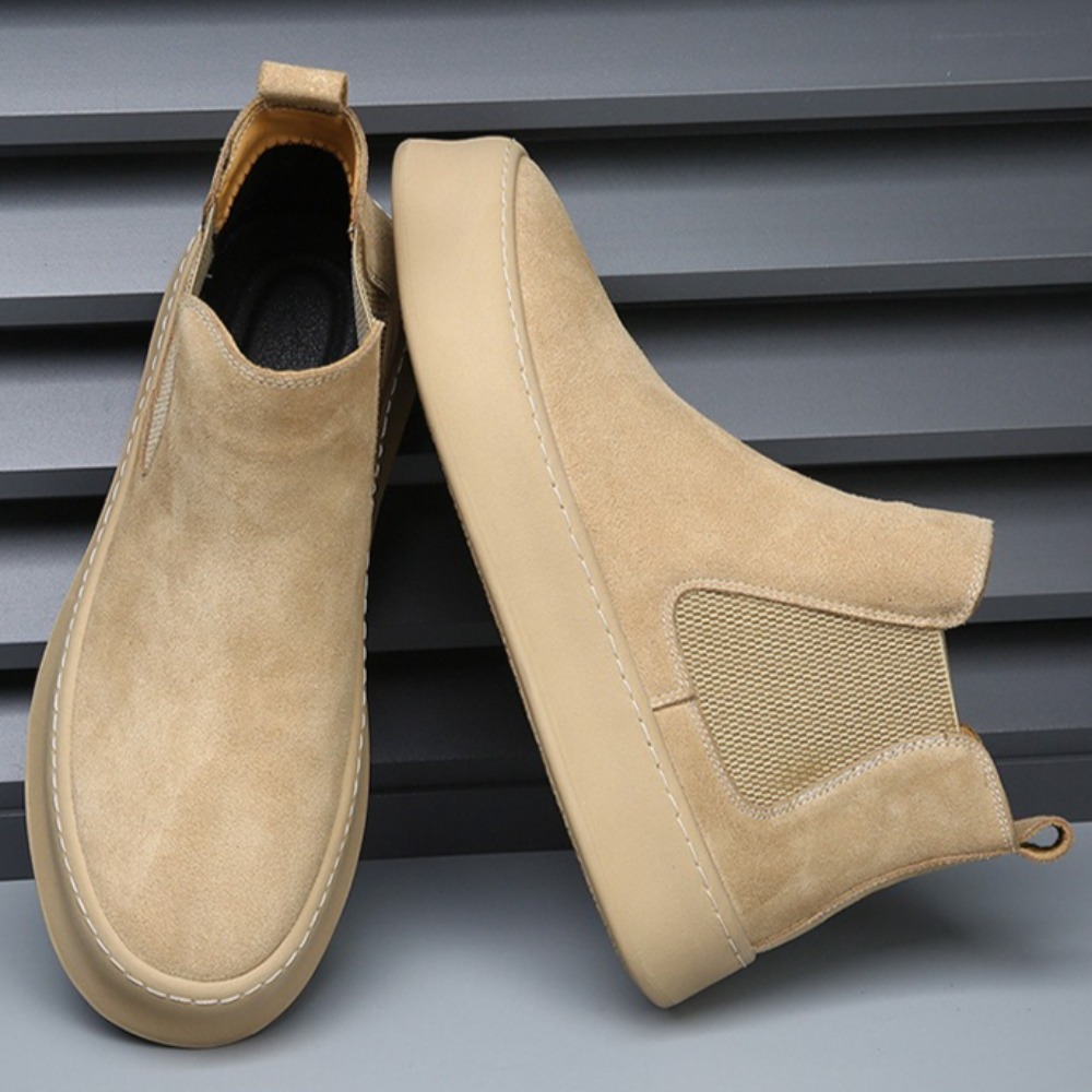 Leather Chelsea Boots for Man  - Sewing Latex 评论和价格