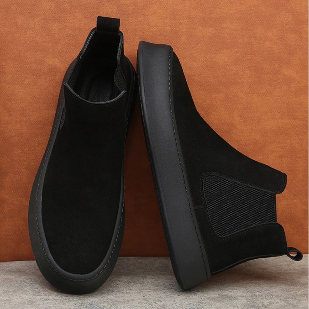 Leather Chelsea Boots for Man  - Sewing Latex 评论和价格