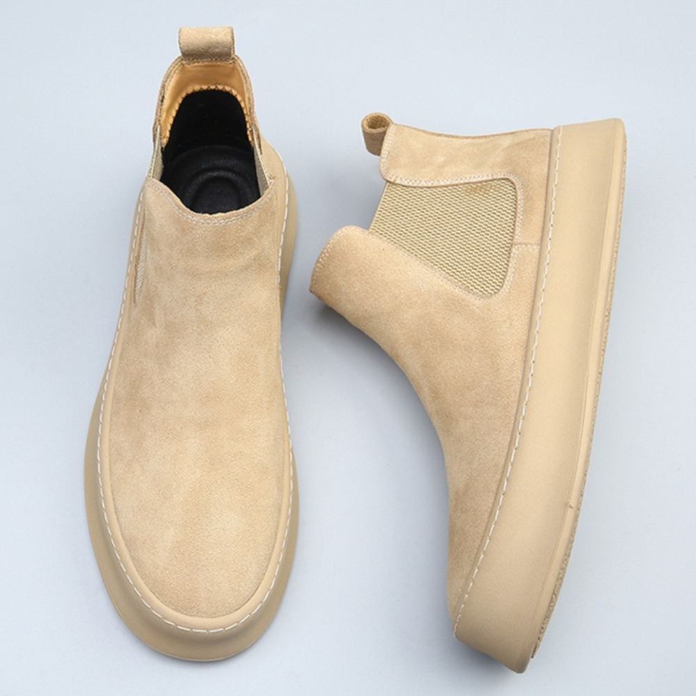 Leather Chelsea Boots for Man  - Sewing Latex 评论和价格