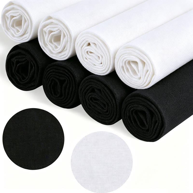 8 Pieces of 30X 30cm Linen Fab - Sewing Embroidery Fabric 评论和价格