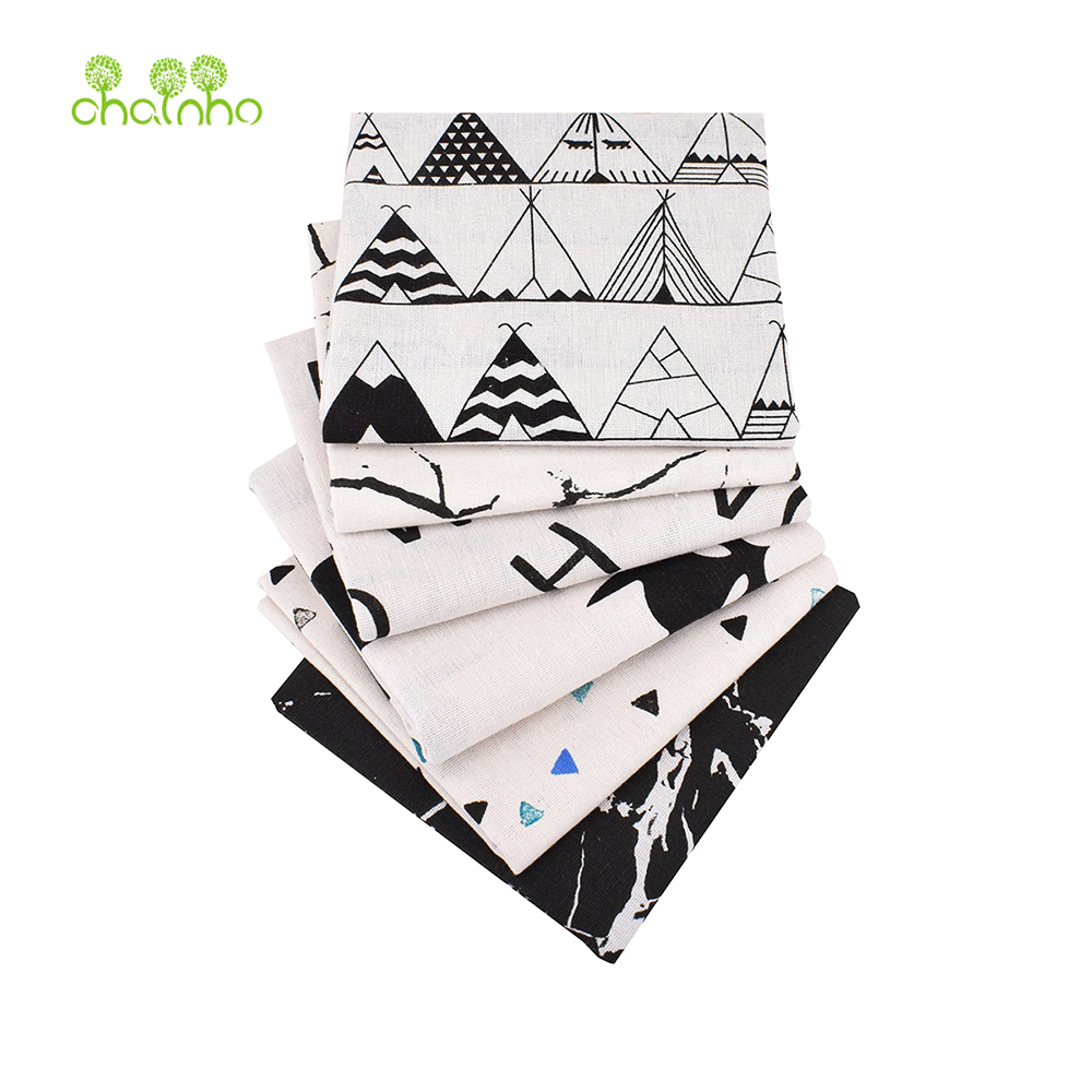 Chainho,Printed Cotton Linen F - Sewing Geotextile Fabric 评论和价格