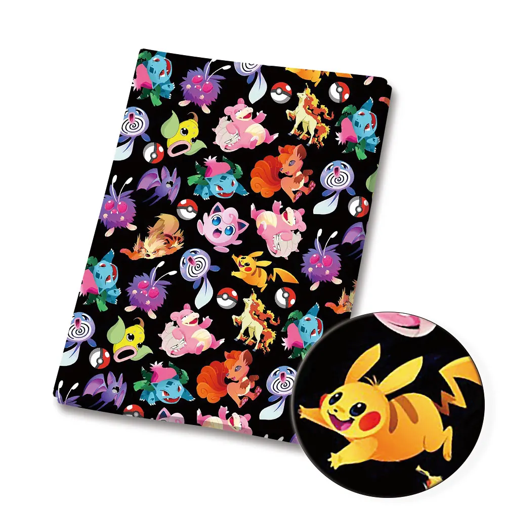 Pokemon Cartoon Fabric140*50cm - Sewing Production 评论和价格