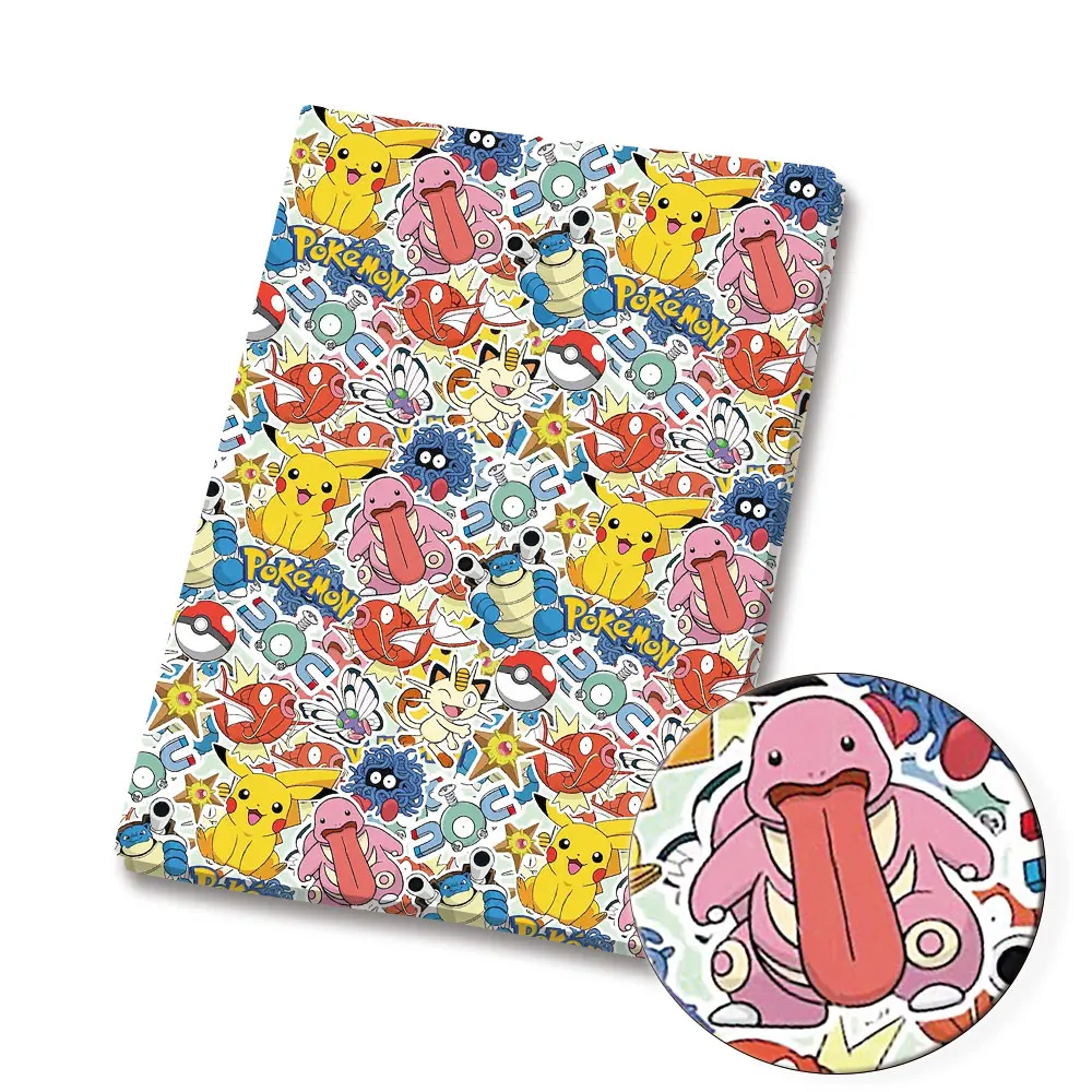 Pokemon Cartoon Fabric140*50cm - Sewing Production 评论和价格
