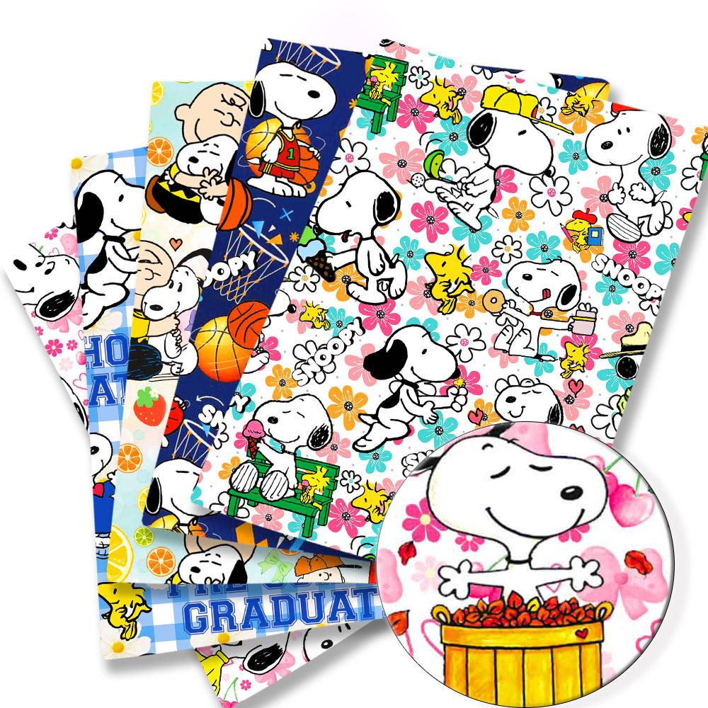 TAKARA TOMY Snoopy fabric140x5 - Sewing Production 评论和价格