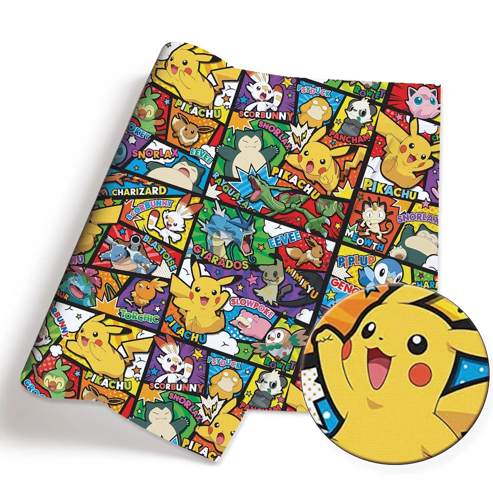 Pokemon Cartoon Fabric140*50cm - Sewing Production 评论和价格