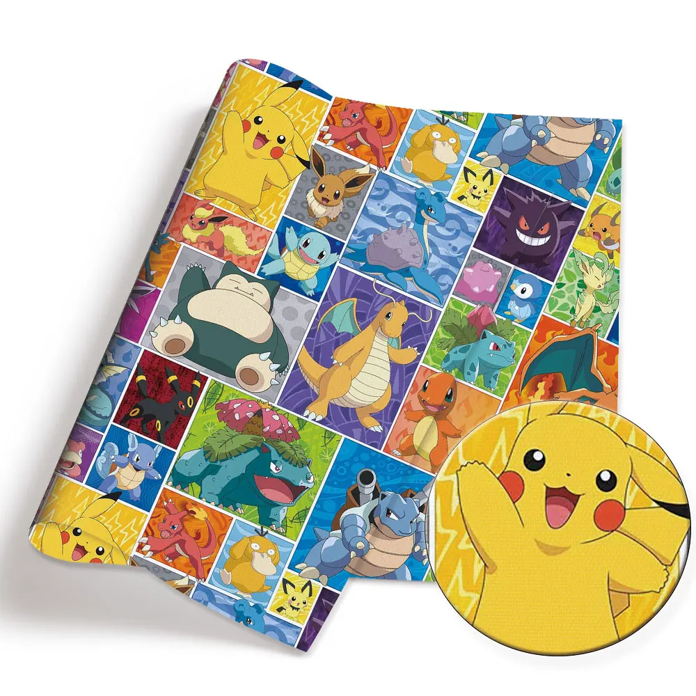 Pokemon Cartoon Fabric140*50cm - Sewing Production 评论和价格