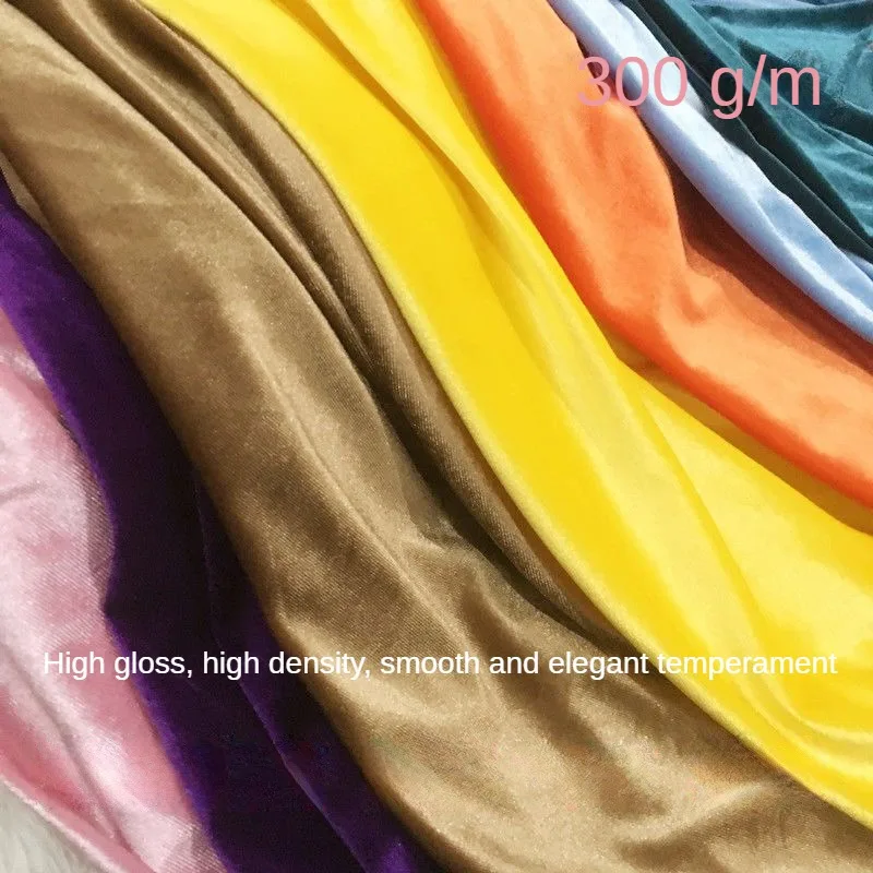 Green Stretch Velvet Fabric By - Sewing Velvet Fabric 评论和价格