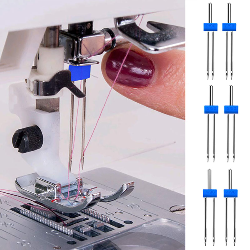 3PCS Sewing Machine Needles Do - Twin Needle Stretch 评论和价格