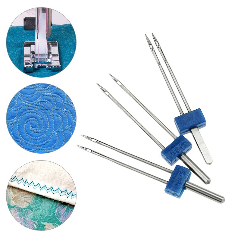 3PCS Sewing Machine Needles Do - Twin Needle Stretch 评论和价格