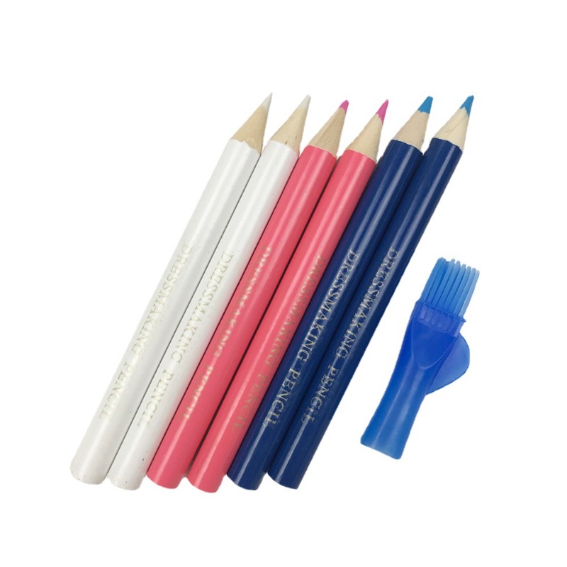 3/6pcs Water Soluble Fabric Pe - Tailor Chalk Marker 评论和价格