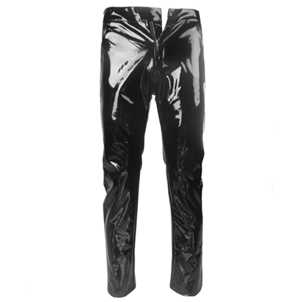 Shiny PVC Latex Trousers Men M - Sewing Latex 评论和价格