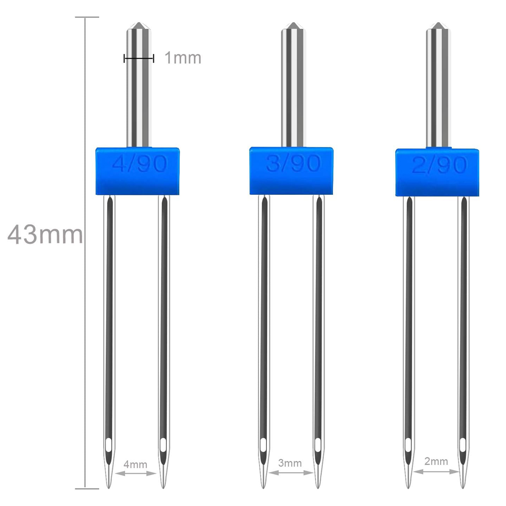 6PCS Twin Needle Double Needle - Twin Needle Stretch 评论和价格