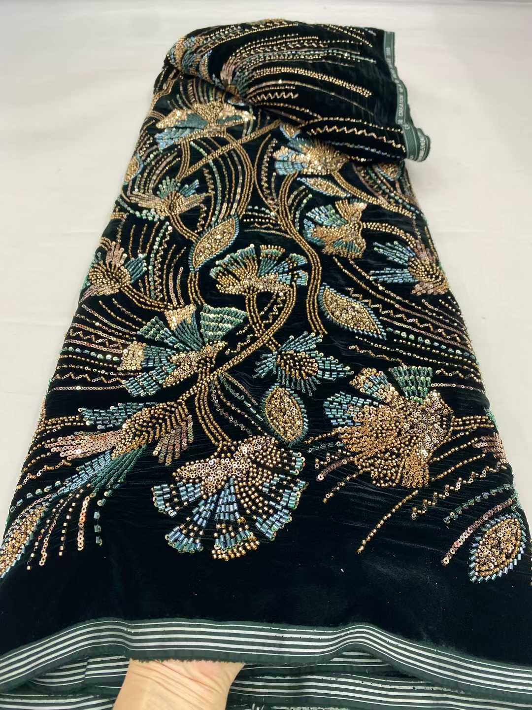 2026 New Arrival African velve - Sewing Velvet Fabric 评论和价格