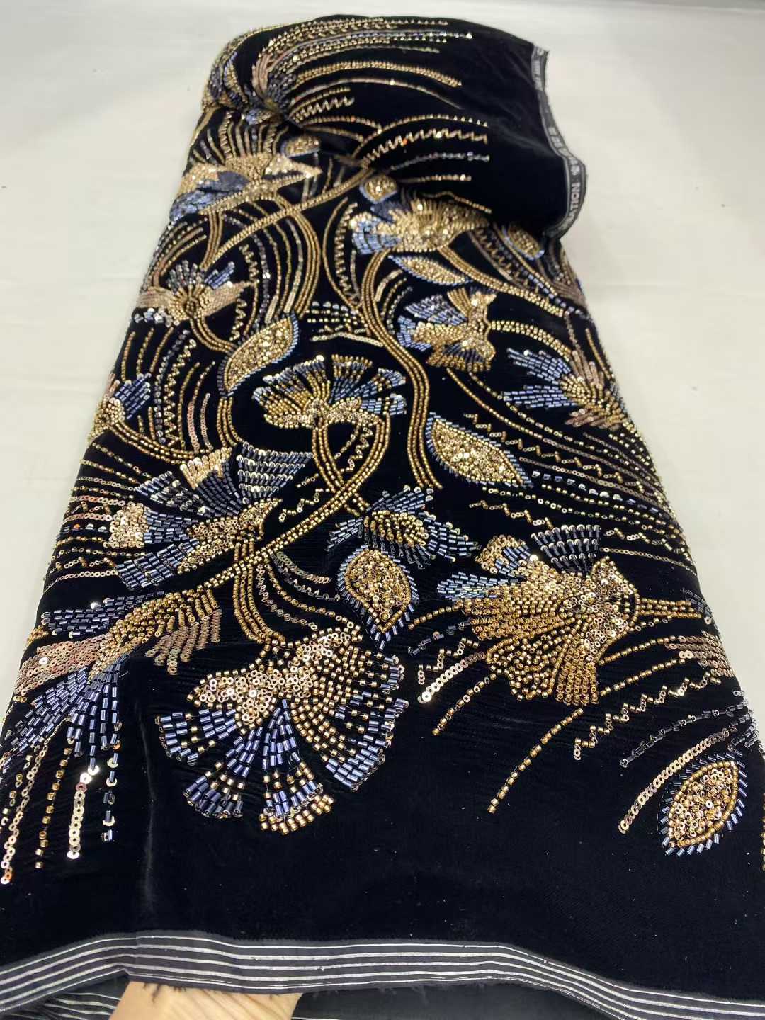 2026 New Arrival African velve - Sewing Velvet Fabric 评论和价格