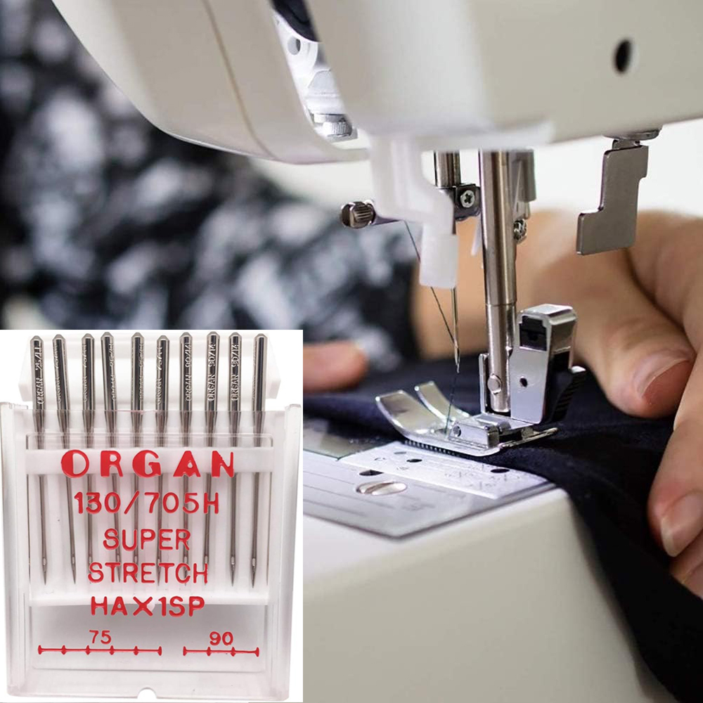 10PCS Organ Needles Serger #75 - Twin Needle Stretch 评论和价格
