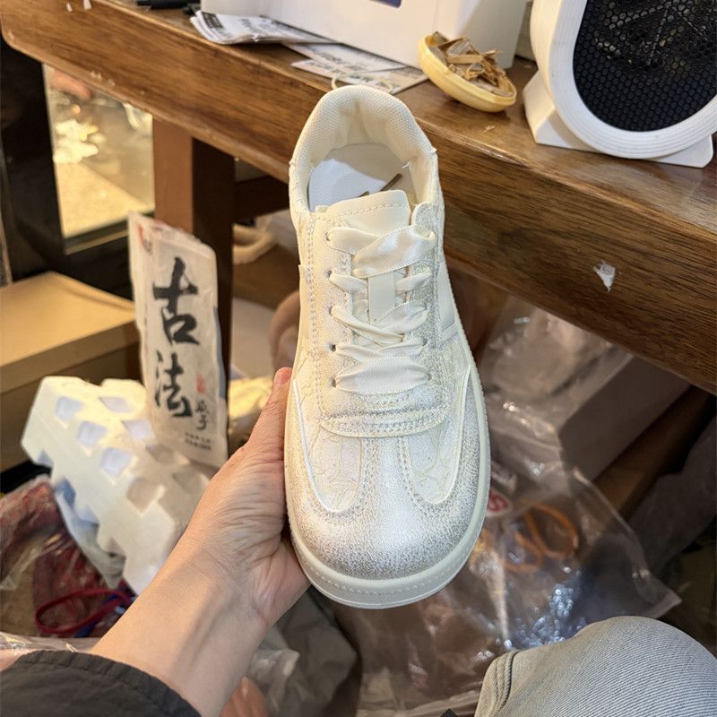 German Trainer Sneakers Women  - Sewing Latex 评论和价格