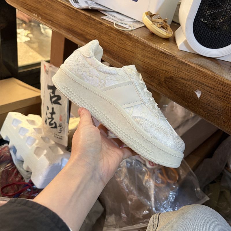 German Trainer Sneakers Women  - Sewing Latex 评论和价格