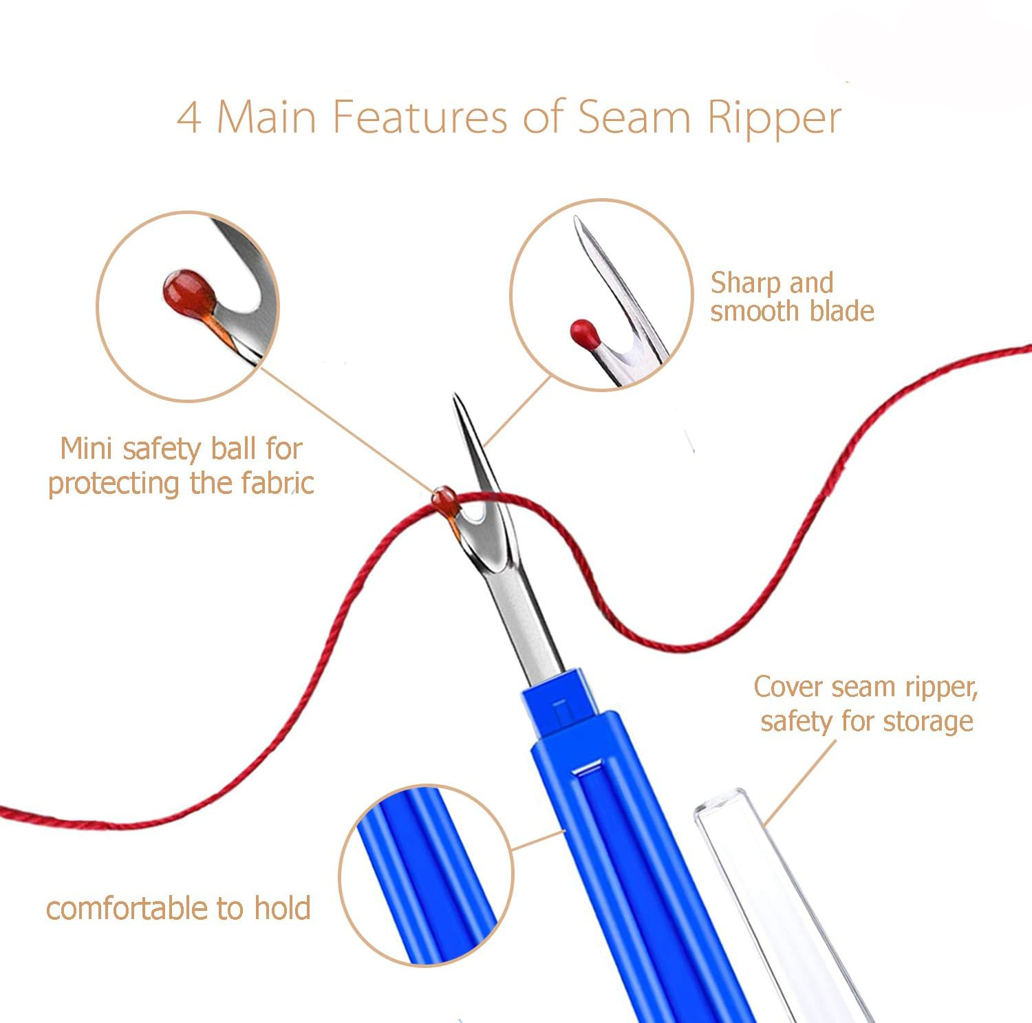 Sewing Seam Ripper Kit  Sewing - Seam Ripper Tool 评论和价格