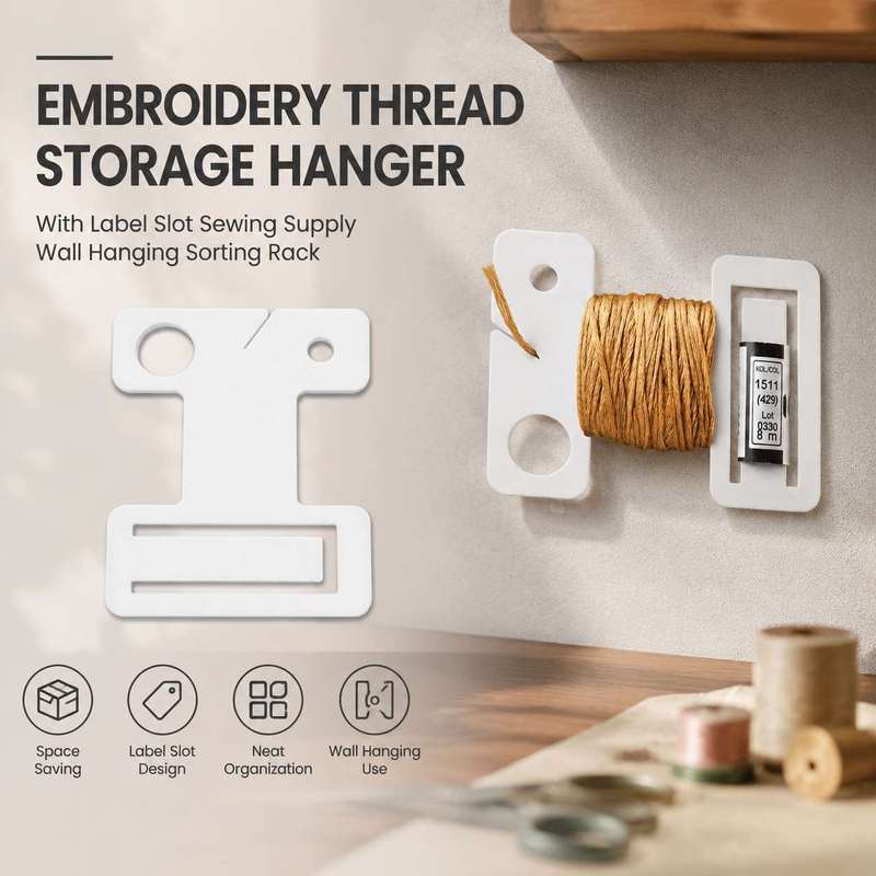 Embroidery Thread Storage Hang - Sewing Label 评论和价格