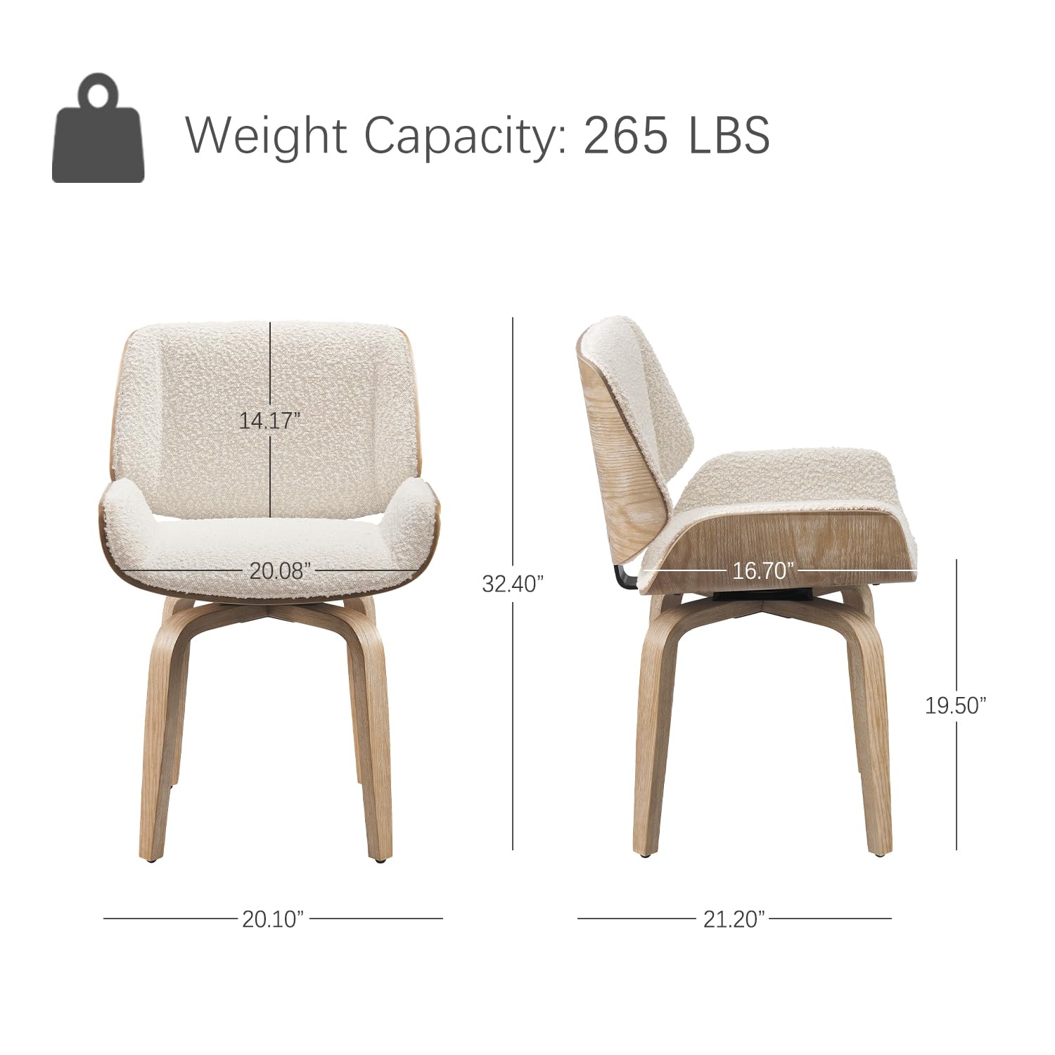 Swivel Dining Chair, Fabric Up - Century Textile & Sewing Supply Photos 评论和价格