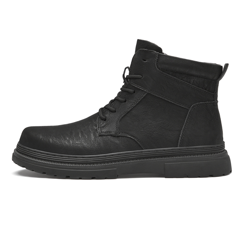 Warm Winter Men Leather Shoes  - Sewing Latex 评论和价格