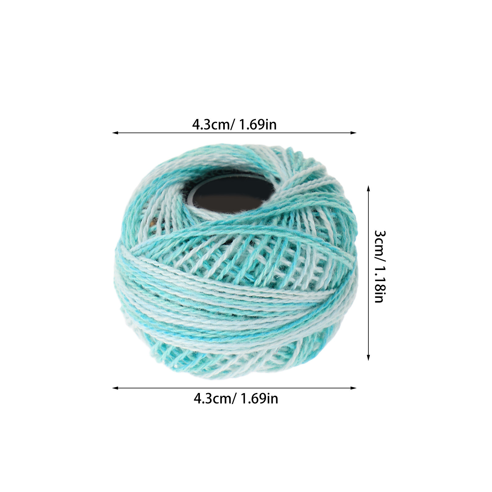 12Pcs Colorful Cotton Embroide - Embroidery Floss Thread 评论和价格