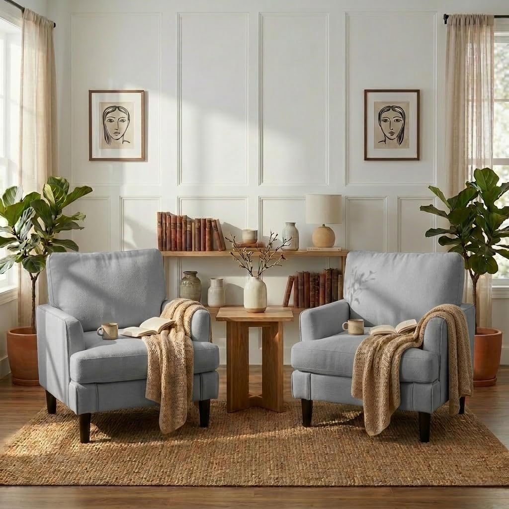 #Accent Chair Set Of  Mid-Cent - Century Textile & Sewing Supply Photos 评论和价格