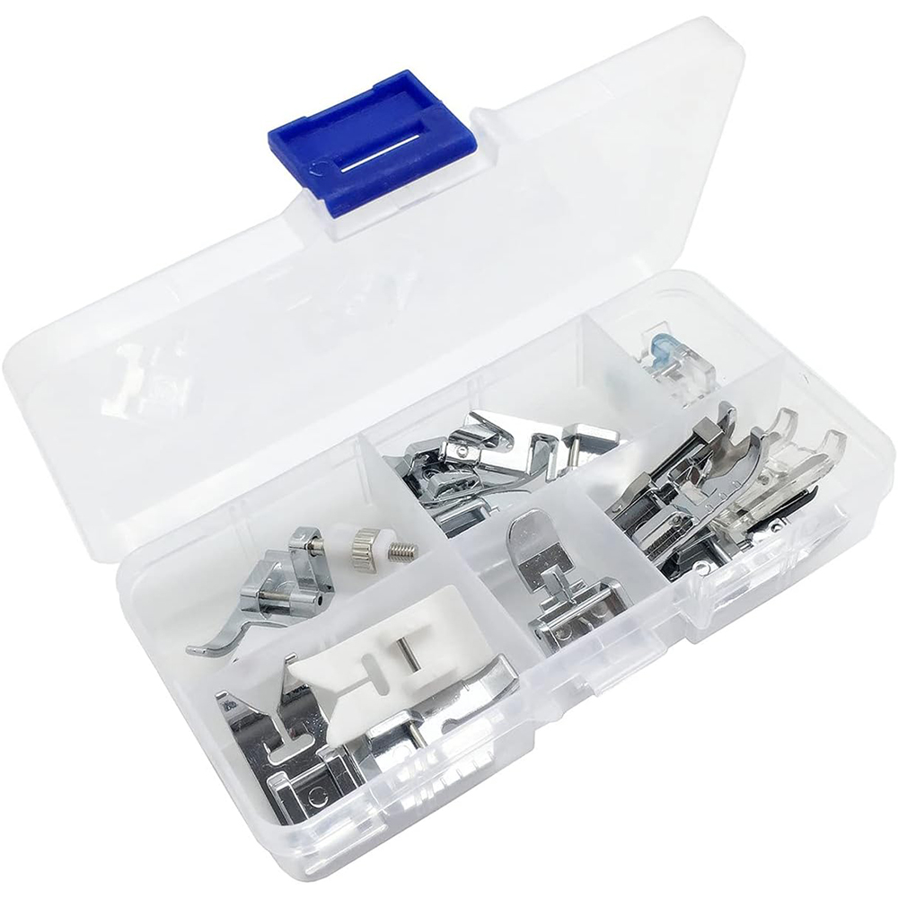 13 PCS/Box Presser Foot Set Ro - Twin Needle Stretch 评论和价格