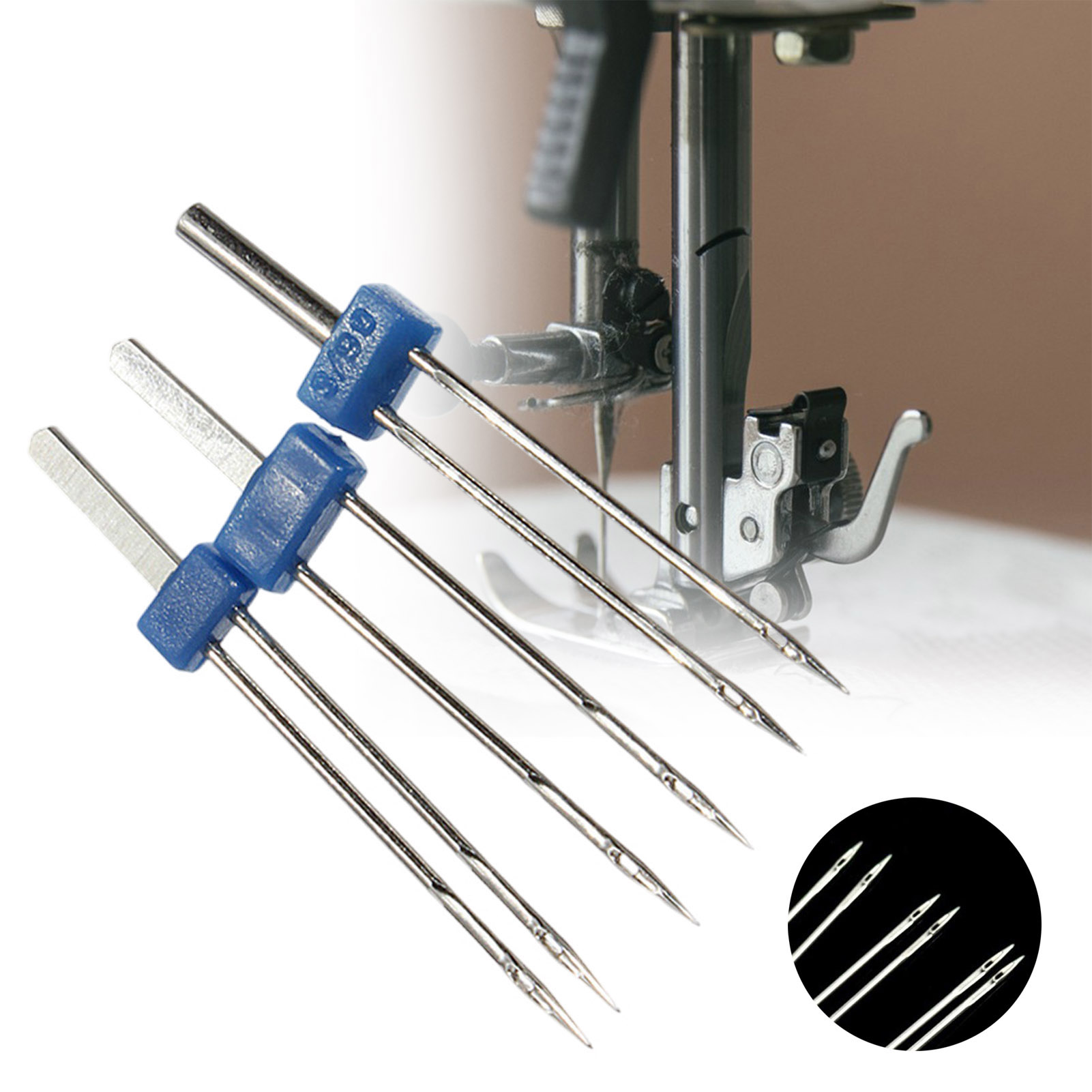 Twin Needles Set 3 Pcs Stainle - Twin Needle Stretch 评论和价格