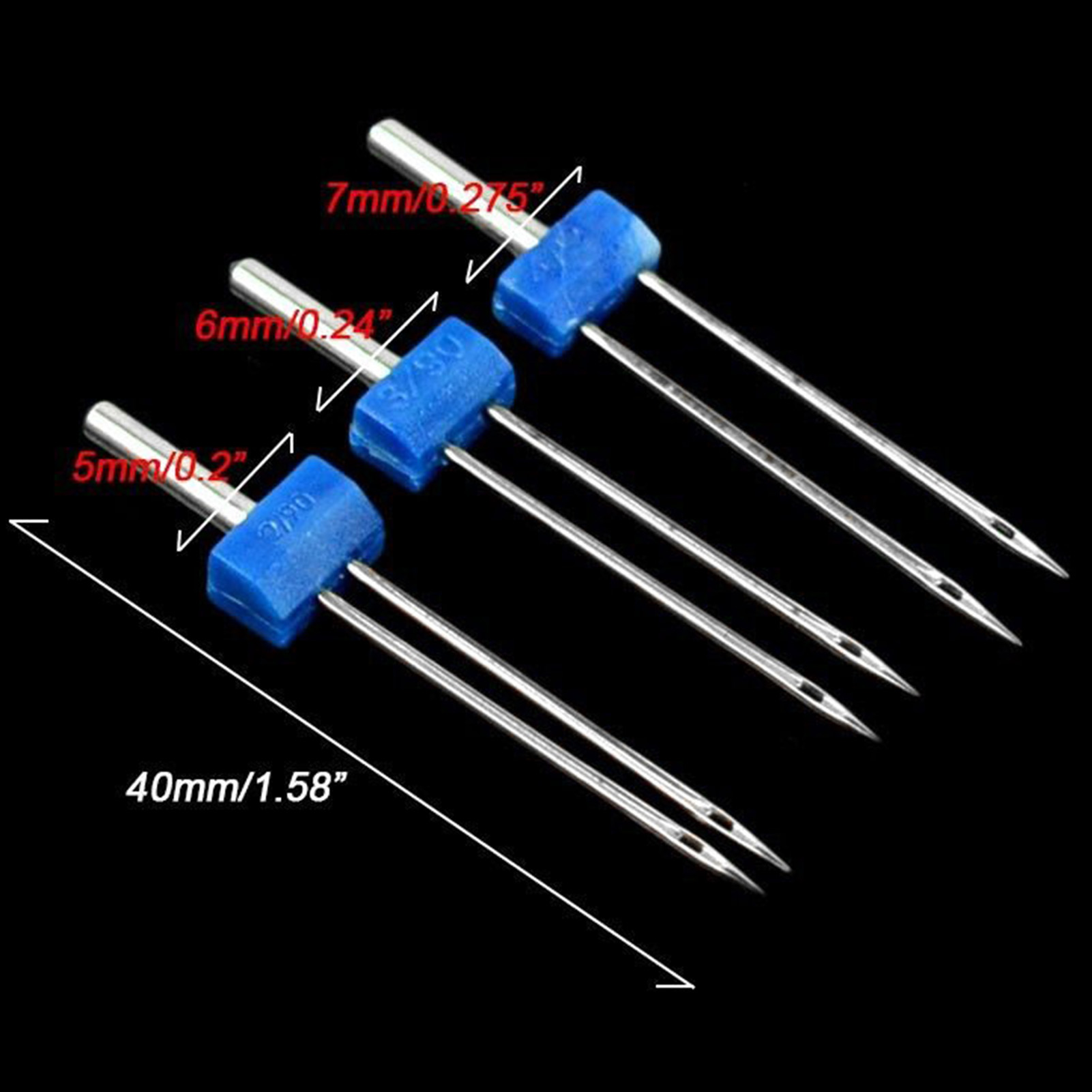 Twin Needles Set 3 Pcs Stainle - Twin Needle Stretch 评论和价格