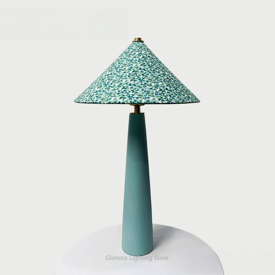 Teal Umbrella Shape Table Lamp - Century Textile & Sewing Supply Photos 评论和价格