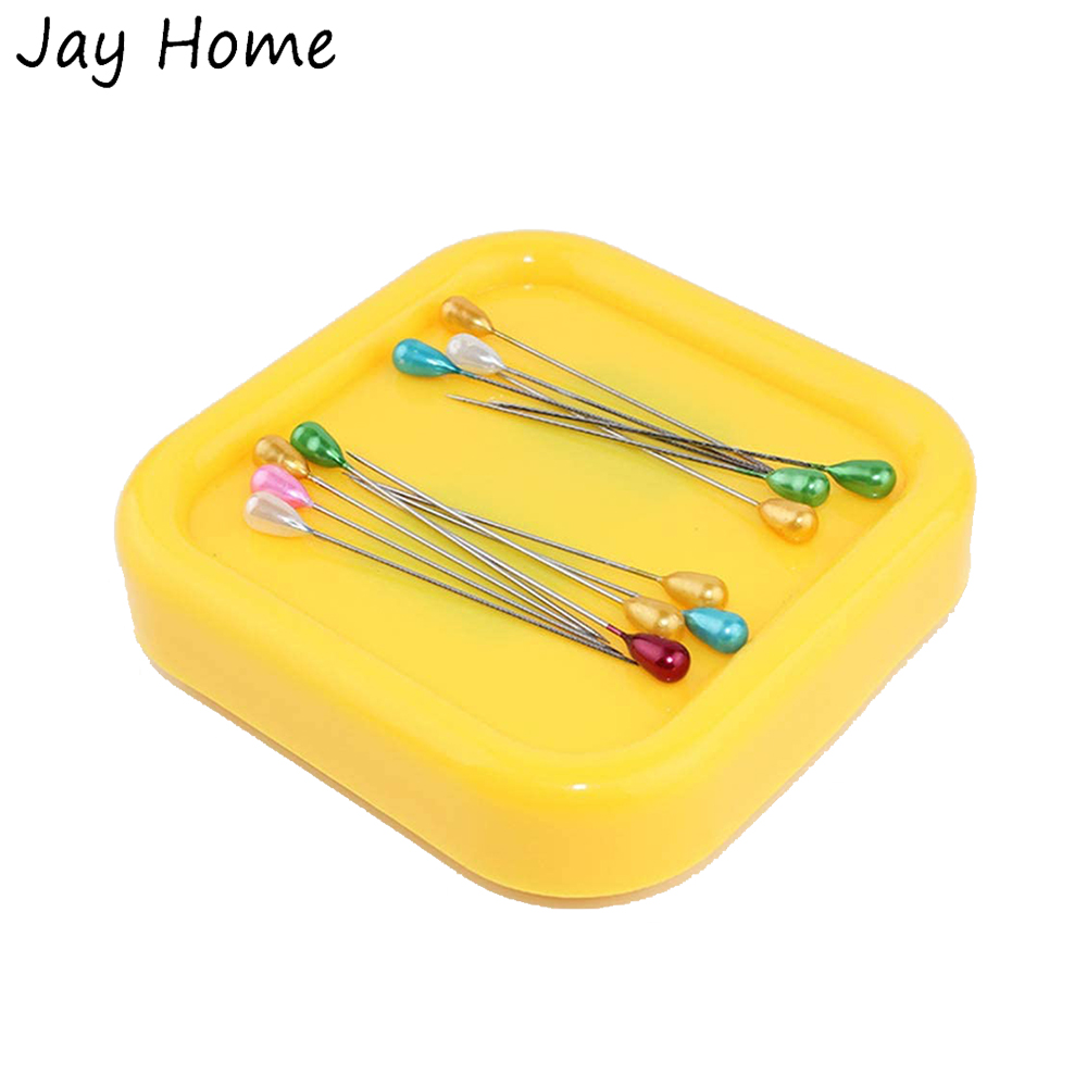 1Pc Magnetic Pin Cushion Quilt - Sewing Pin Cushion 评论和价格