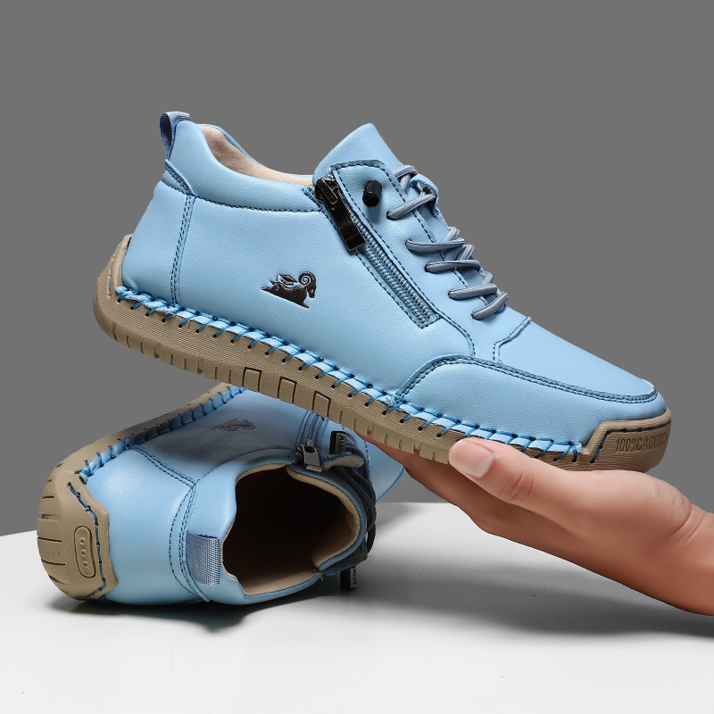 Women's Sneakers Handmade Leat - Sewing Latex 评论和价格